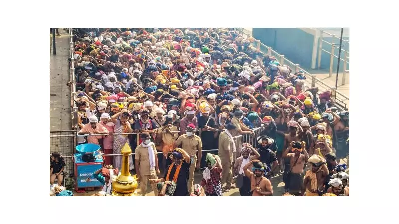 Sabrimala Temple Witnesses Makaravilakku Ritual with Massive Pilgrim Turnout