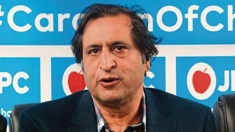 Sajad Lone Suggests 'Amicable Divorce' for Jammu and Kashmir