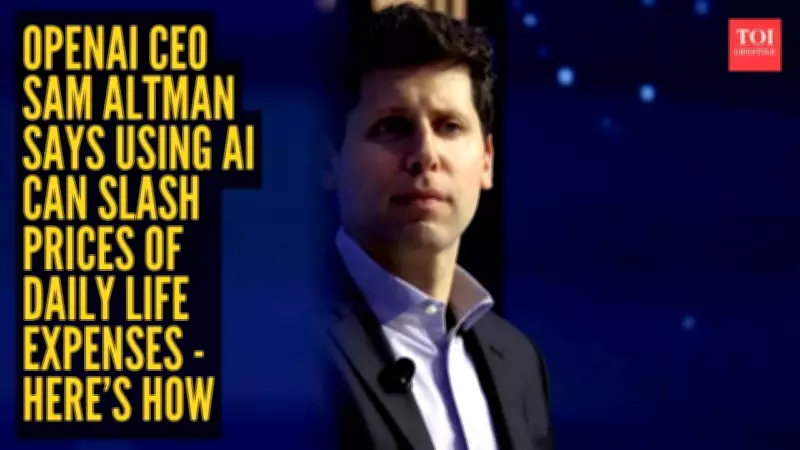 Sam Altman's AI Deflation Vision: Cheaper Living, Solo Empires & Economic Transformation