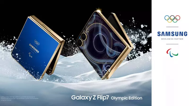 Samsung Unveils Galaxy Z Flip7 Olympic Edition for Milano Cortina 2026 Athletes