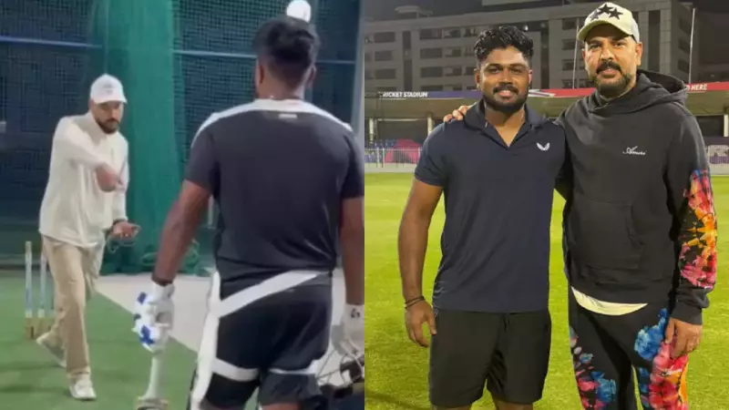 Sanju Samson Gets Yuvraj Singh's Mentorship Before T20 World Cup, Viral Video Sparks Buzz