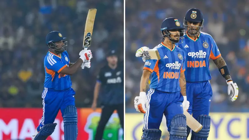 Sanju Samson Under Pressure as Ishan Kishan Shines in IND vs NZ T20I Series