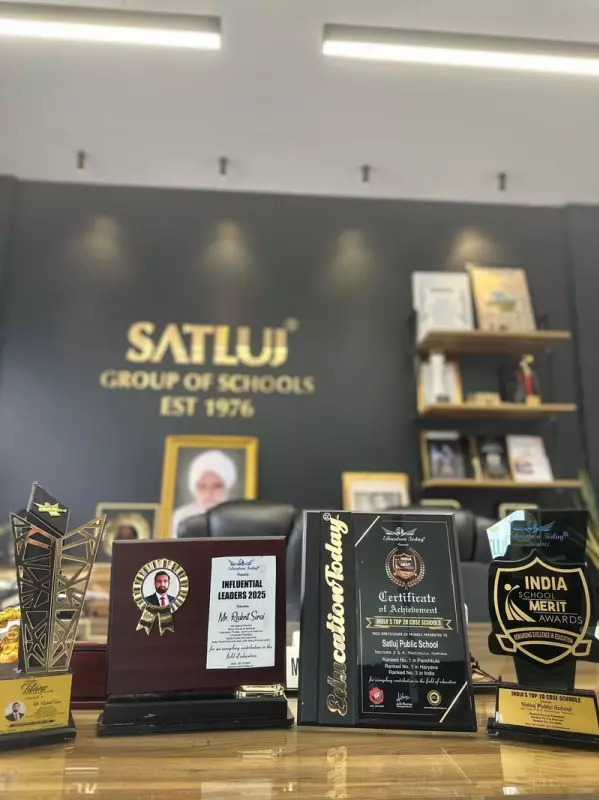 Satluj MD Reekrit Serai Honoured with National Award for Education Excellence
