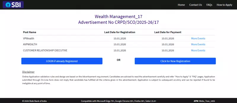 SBI Extends SCO 2025 Deadline Again: Apply by Jan 10, 2026 for 996 Posts