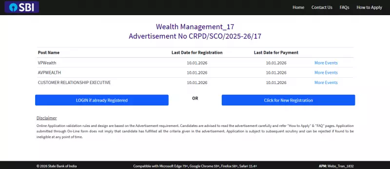 SBI SO 2025 Registration Ends Tomorrow: Apply for 996 Posts Now