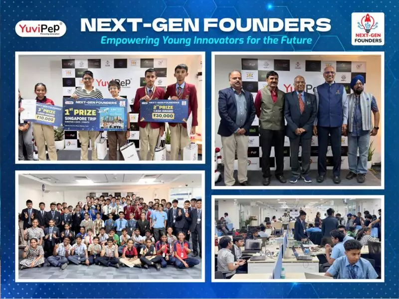 School Innovators Meet ISRO Leaders at Yuvipep's Next-Gen Founders Grand Finale