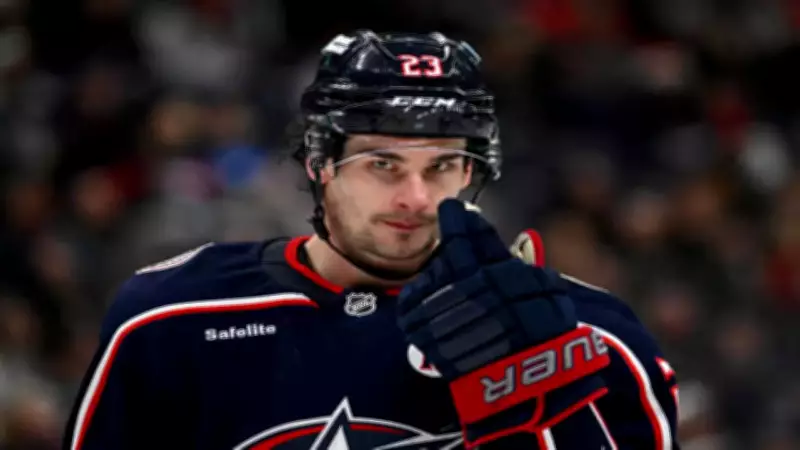 Sean Monahan's Late Goal Lifts Blue Jackets to Third Straight Win Over Flyers