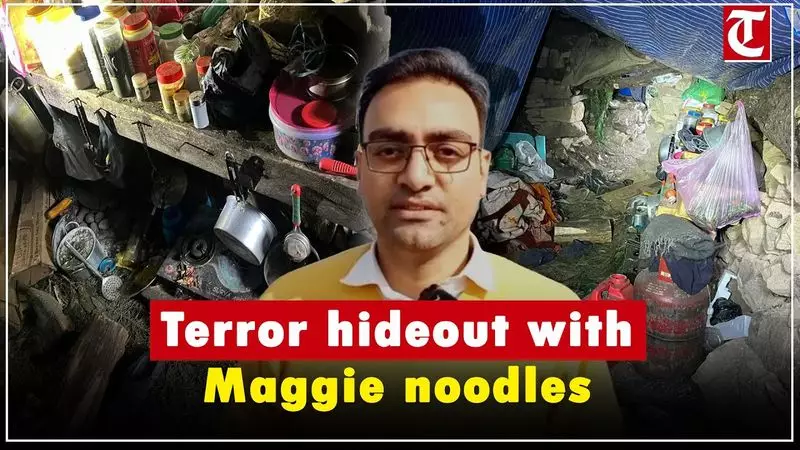 Secret Terrorist Kitchen Uncovered in Kishtwar Forest, Used by Pakistan-Based Groups