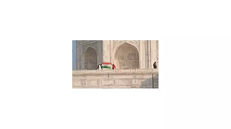Security Enhanced at Taj Mahal Following Tricolour Hoisting Incident