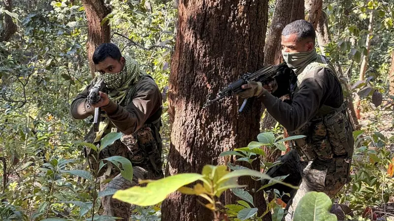Security Forces Clash with Maoists in Jharkhand Forest After Major Operation