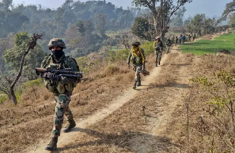 Security Forces Launch Search Operation in Kathua After Suspected Terrorist Sighting