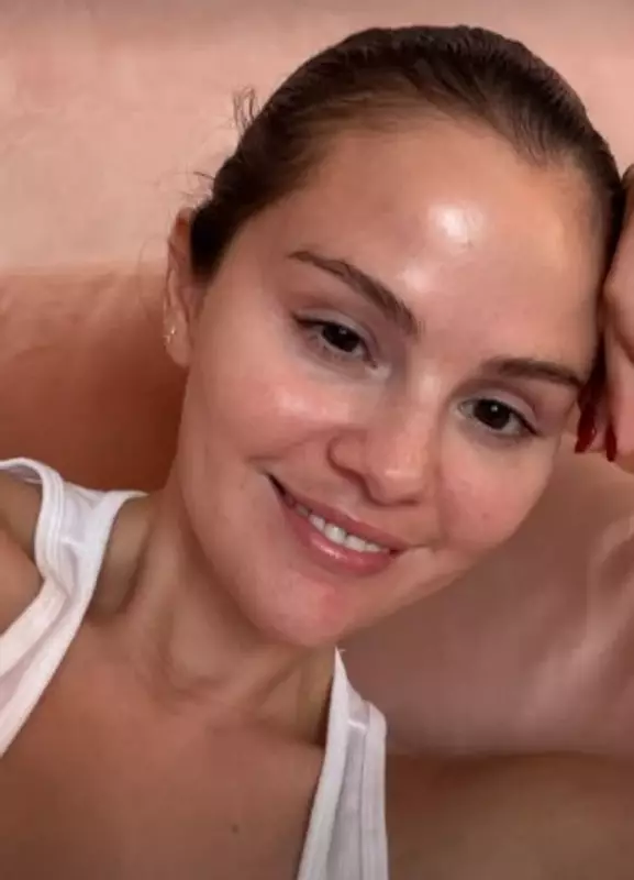 Selena Gomez Shares Makeup-Free Selfie After Busy Event Schedule