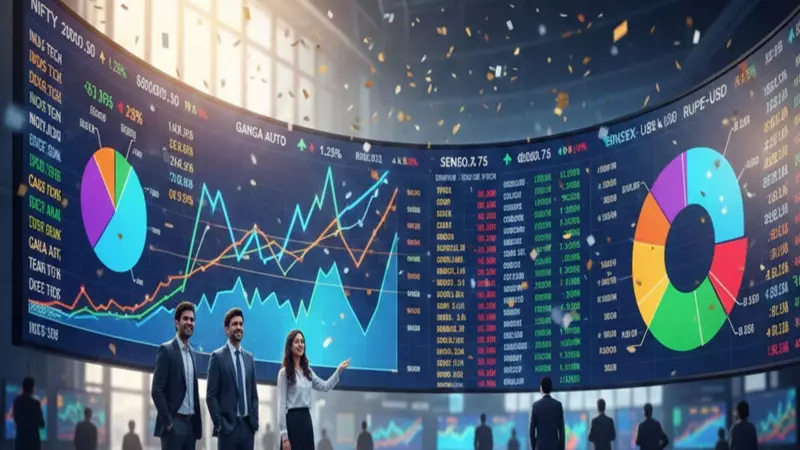 Sensex Gains 320 Points, Nifty Rises 127 Points as Indian Markets Close Higher