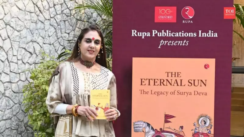 Shalini Modi's 'The Eternal Sun' Illuminates Surya Dev's Legacy at Triveni Kala Sangam Launch