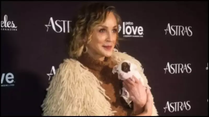 Sharon Stone Welcomes New Puppy, Shares Glimpses from Astra Film Awards