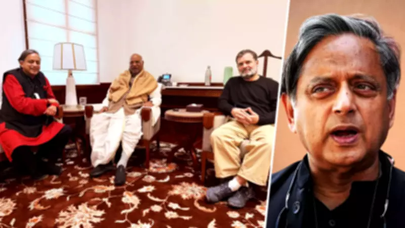 Shashi Tharoor Denies Rebellion, Affirms Congress Unity After Meeting Gandhi, Kharge