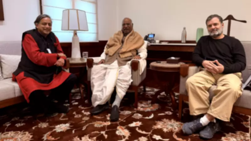 Shashi Tharoor Meets Rahul Gandhi, Kharge; Denies Rift Speculation