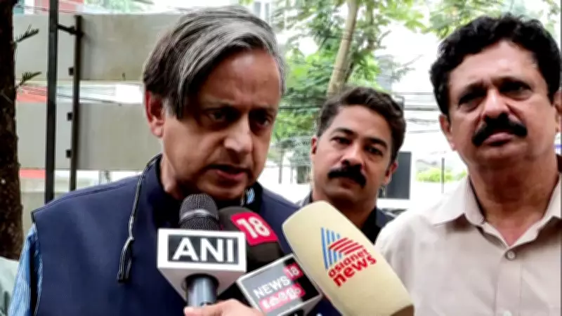 Shashi Tharoor Reaffirms Congress Loyalty, Visits KPCC Office Ahead of Kerala Polls