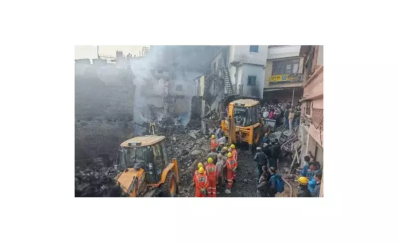 Shimla Fire Tragedy: Search for 5 Nepalese Workers' Remains Continues with Limited Success