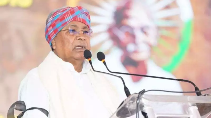 Siddaramaiah Snaps at Youth Congress Workers Over DK Chants at Rally Against VBG Ram Law