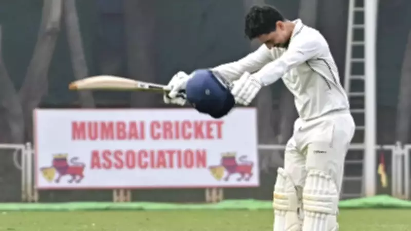 Siddhesh Lad's Fifth Ranji Century Powers Mumbai to Commanding Position Against Delhi