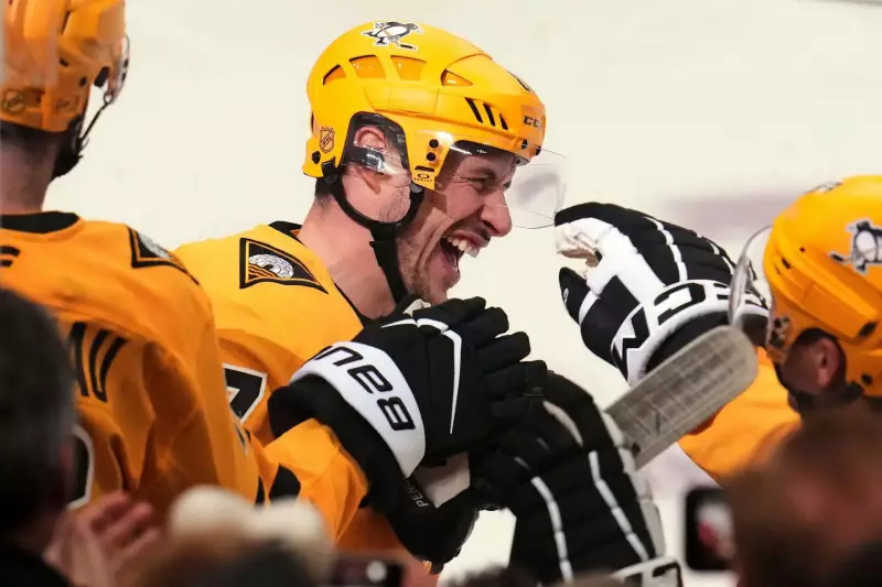 Sidney Crosby Honours Lowell MacDonald's Legacy Before Scoring vs Red Wings