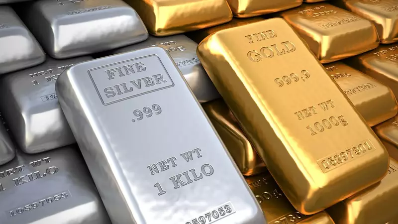 Silver and Gold Prices Fall from Record Highs Amid Strong Dollar and Weak Global Cues