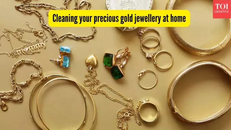 Simple Home Methods to Restore Shine to Your Gold Jewellery