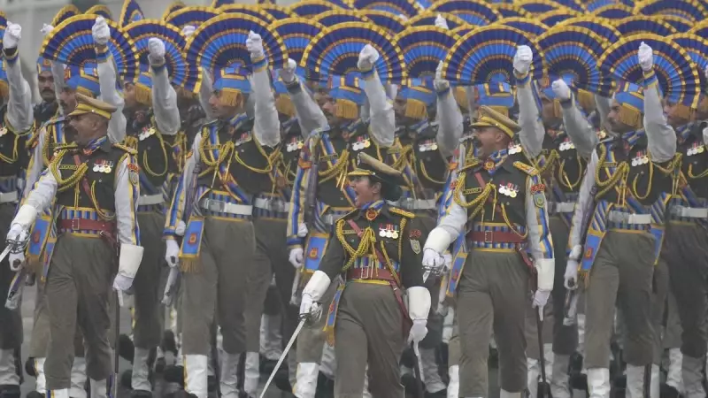 Simran Bala Creates History Leading All-Male CRPF Contingent at Republic Day Parade