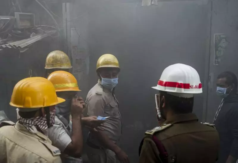 Six Injured in Gas Cylinder Explosion in Mumbai's Malad, Fire Brigade Responds