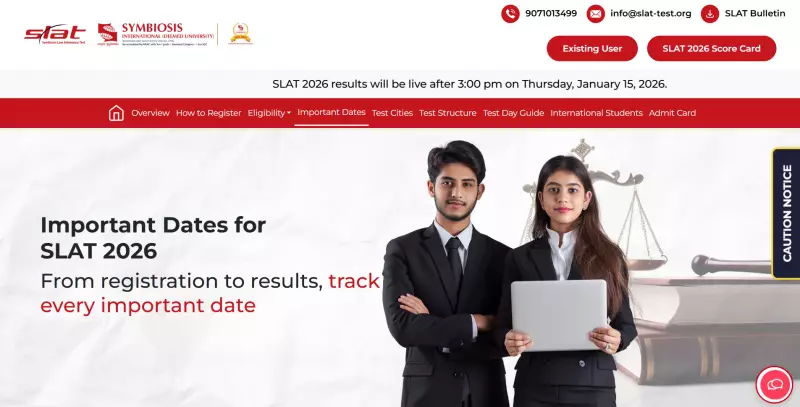 SLAT 2026 Results Out Today: Check Your Scorecard After 3 PM