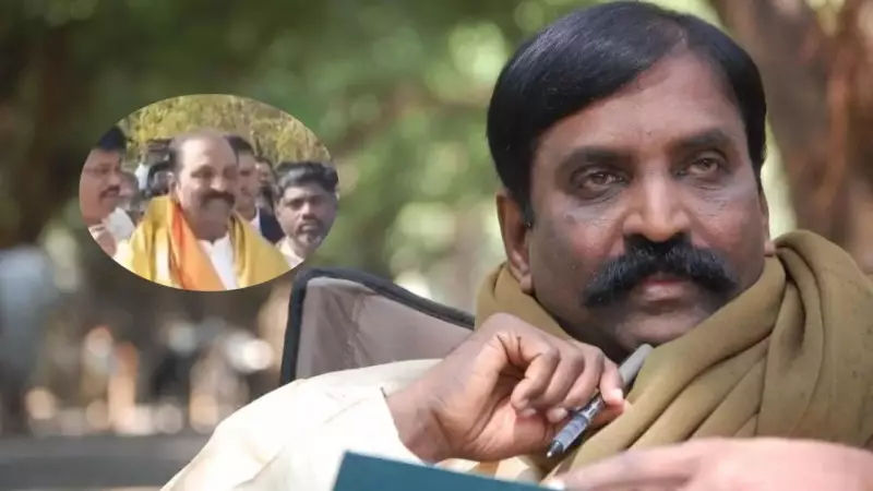 Slipper Thrown at Tamil Lyricist Vairamuthu During Tiruppur Cultural Event