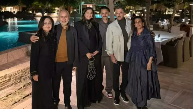 Sonam Kapoor Flaunts Baby Bump in Anil Kapoor's New Year 2026 Family Post
