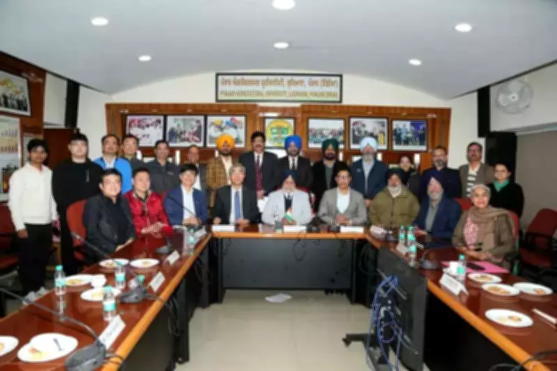 South Korean Delegation Visits PAU to Forge Agri-Tech Partnership in Robotics & AI