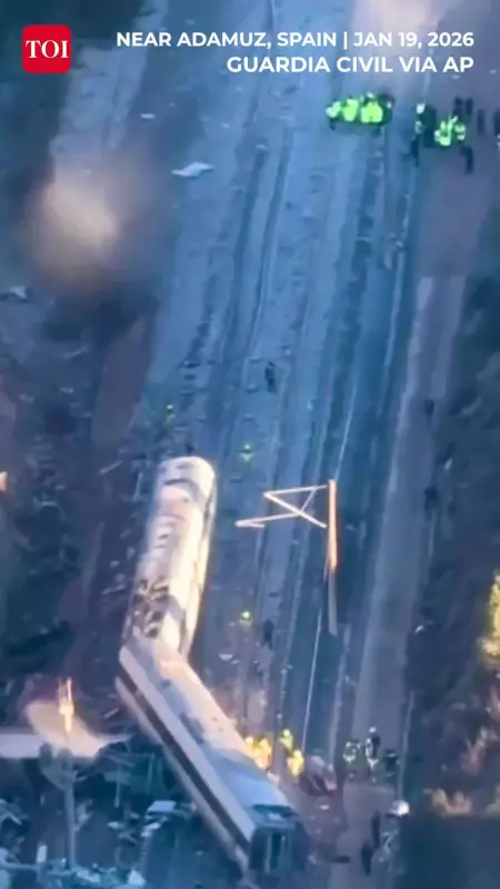 Spain Train Tragedy: 39 Dead in High-Speed Rail Crash, Rescue Ops Continue