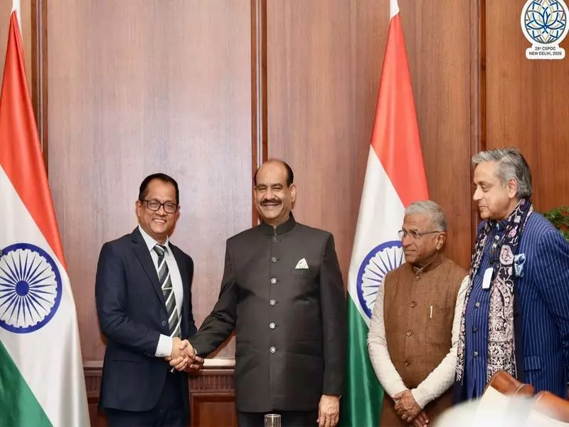 Speaker Om Birla Meets Sri Lankan Counterpart, Pushes for Tech-Driven Parliamentary Ties