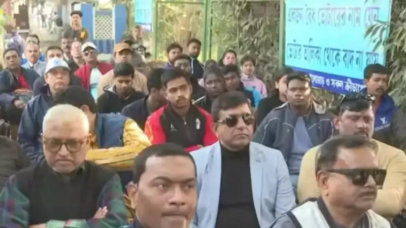 Sportspersons Protest Citizenship Hearing Notices in Kolkata