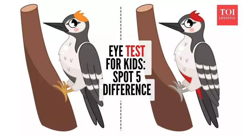Spot the Difference: Woodpecker Puzzle Boosts Kids' Focus and Thinking Skills