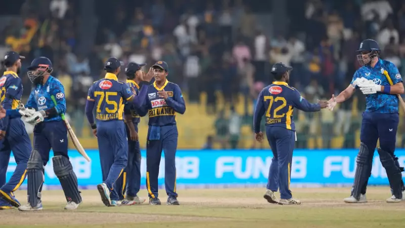 Sri Lanka Spinners Outclass England in ODI Series Opener with 19-Run Victory