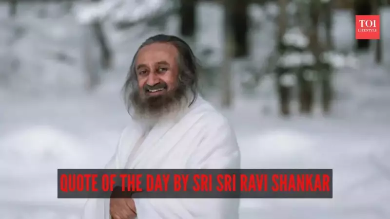 Sri Sri Ravi Shankar's Wisdom: How Desires Shape Our Lives & Global Impact