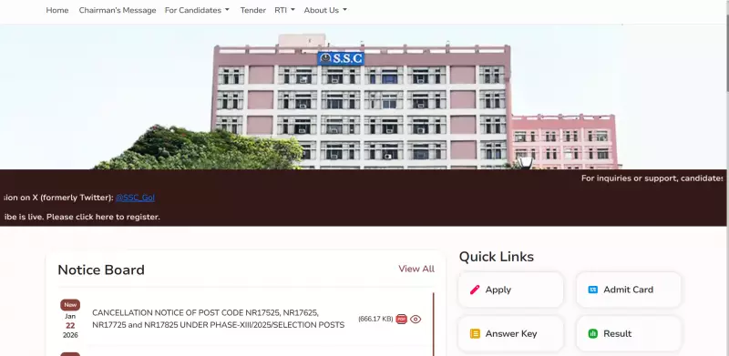 SSC MTS & Havaldar 2026: Slot Selection Window Closes Today at 11 PM