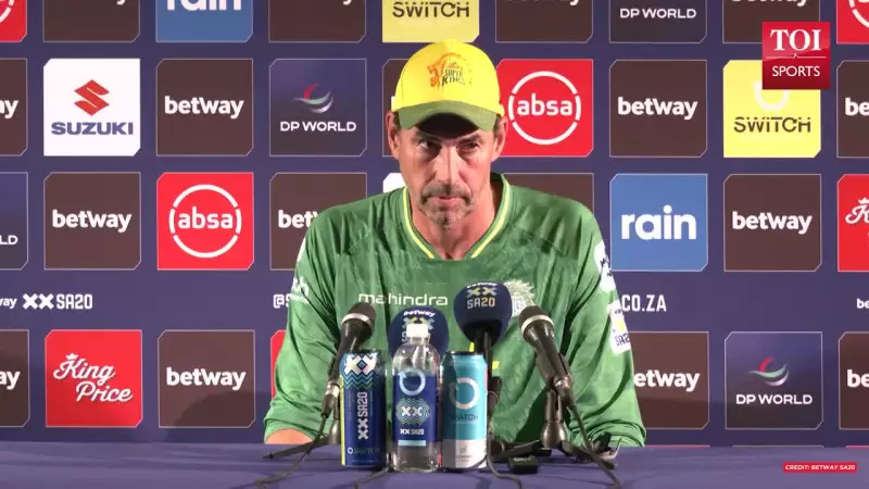 Stephen Fleming Explains JSK's Strategy to Overcome Faf du Plessis Absence in SA20