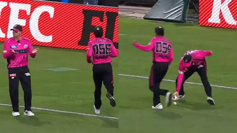 Steve Smith Frustrated by Babar Azam's Fielding Blunder in BBL Clash