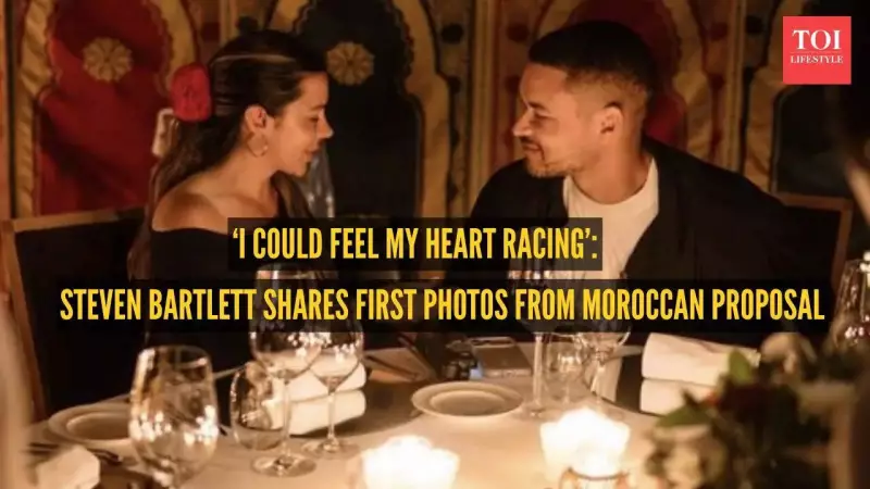 Steven Bartlett Shares Emotional Morocco Proposal Photos with Fiancée Melanie Lopes