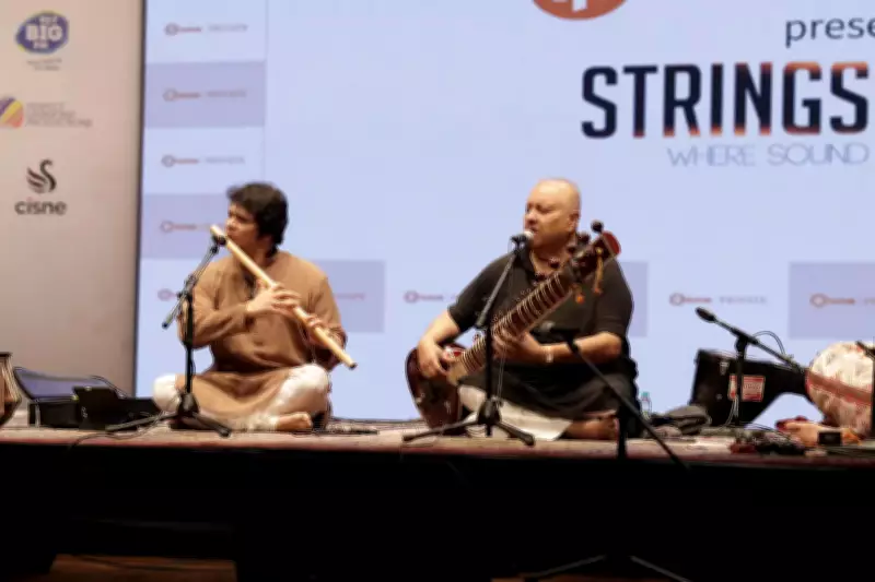 Strings & Wind Concert Unites Sitar & Flute Maestros in Mumbai