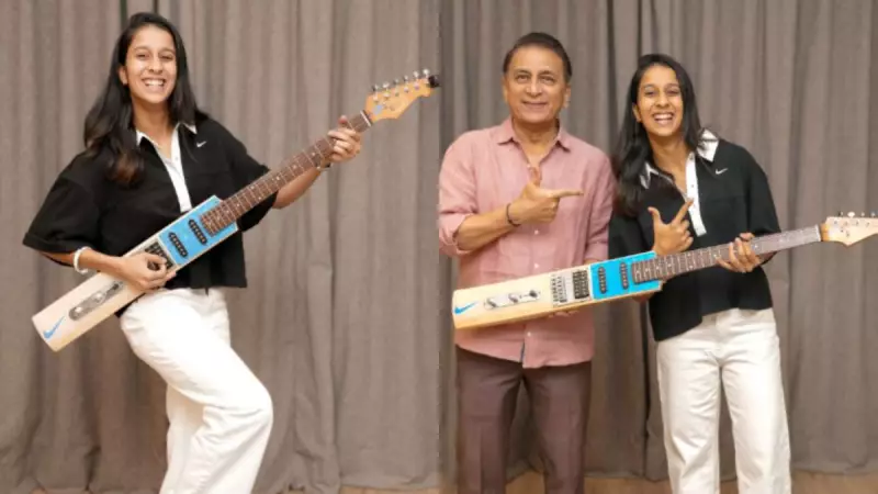 Sunil Gavaskar Joins Jemimah Rodrigues for Viral Duet, Gifts Her Guitar