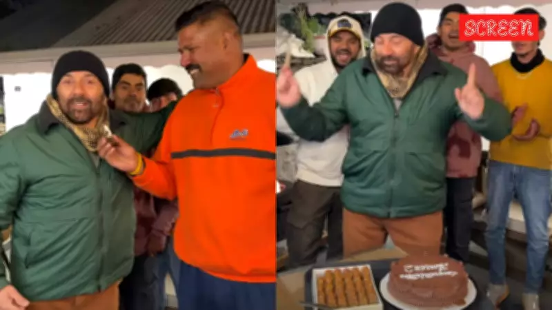 Sunny Deol Celebrates Border 2's Rs 300 Crore Success with Cake-Cutting and Dance