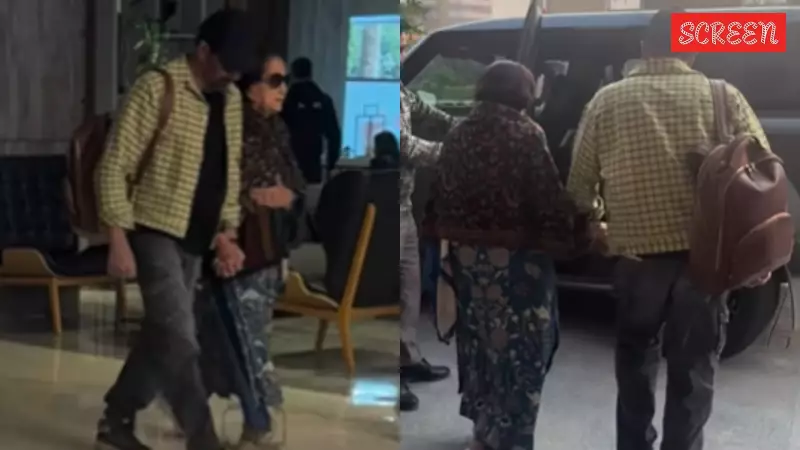 Sunny Deol Escorts Mother Prakash Kaur in First Public Outing After Dharmendra's Death