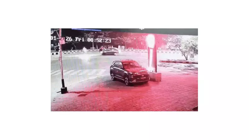 Surat Midnight Crash: VIP Road Turns Racing Track, Injures Mother Feeding Baby