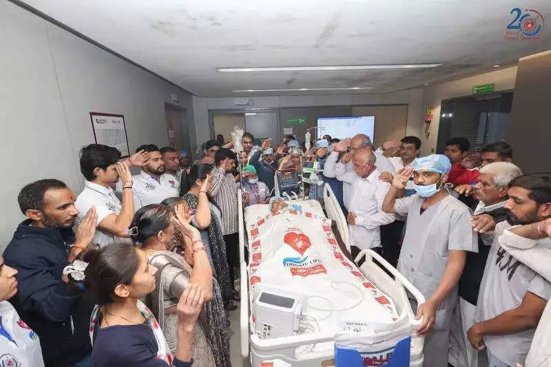 Surat Woman's Organ Donation Gives Life to 5, First Hand Donor of 2024